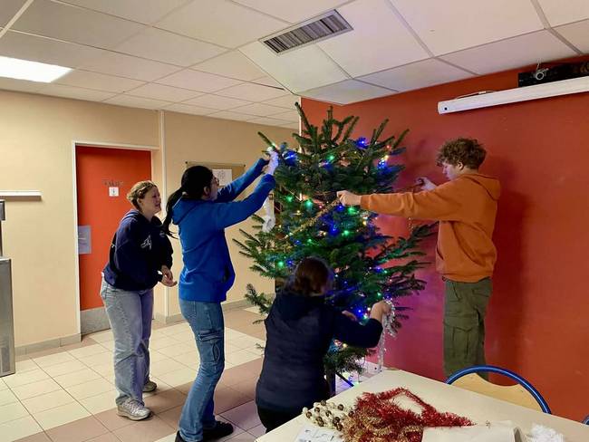 Veillée décoration